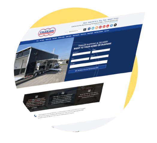 Client Website Screenshot